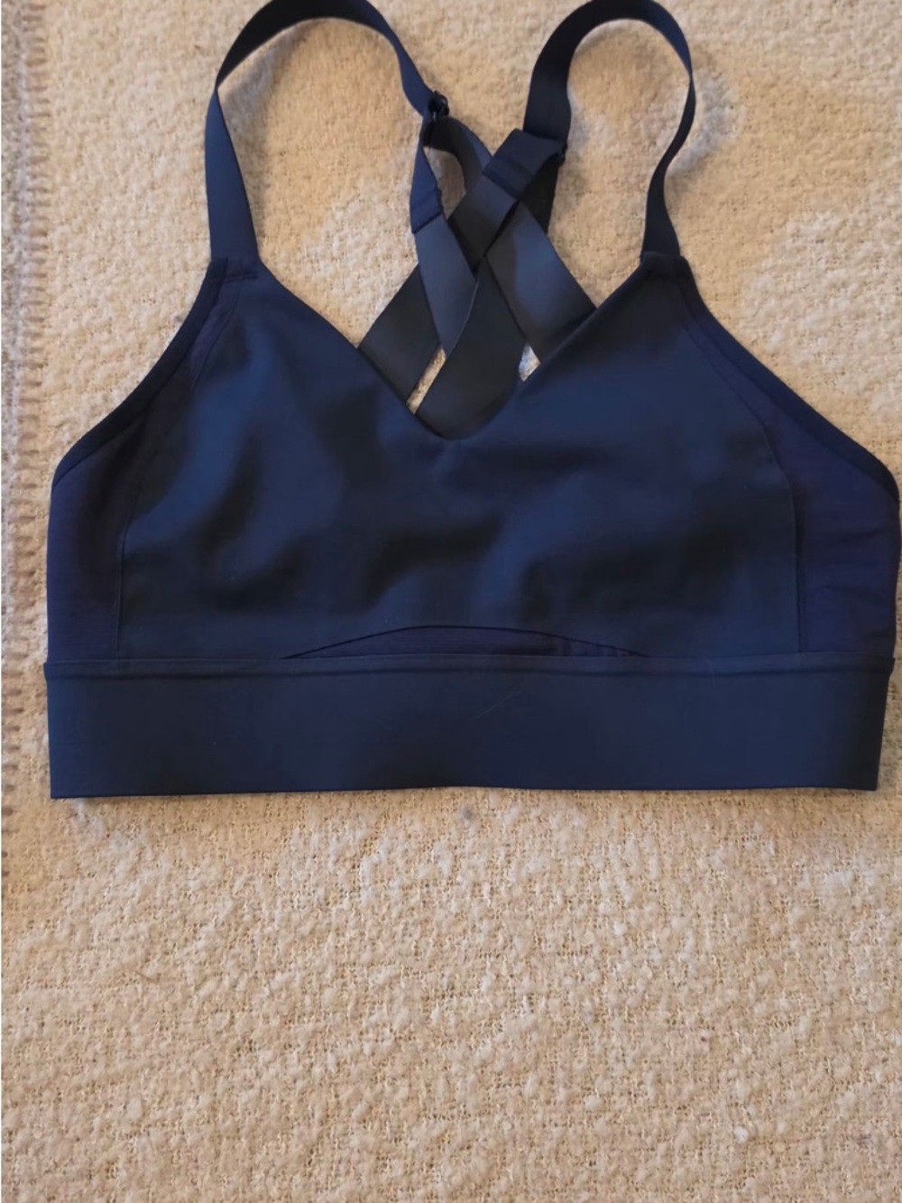 Brooks NWT 32c/D Women’s Crisscross Back Sports Bra - Navy
